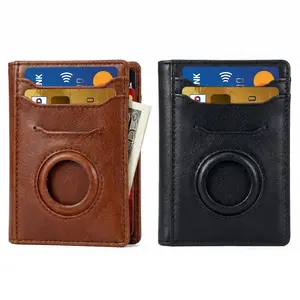 Men's Minimalist Bifold Wallet with RFID Blocking - Multi Card Slot, Business-Casual Style for Daily Use
