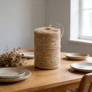 Christmas gift packaging, hemp thread, hemp binding, decorative rope, handmade baking accessories, hanging rope, natural style, DIY materials