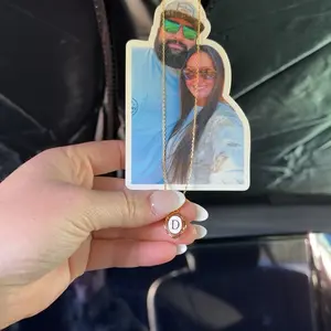 Initial Pendant Necklace by Caitlyn Minimalist - Vintage Oval Letter Necklace in Gold & Silver - Personalized Jewelry - Perfect Mother's Day Gift for Her