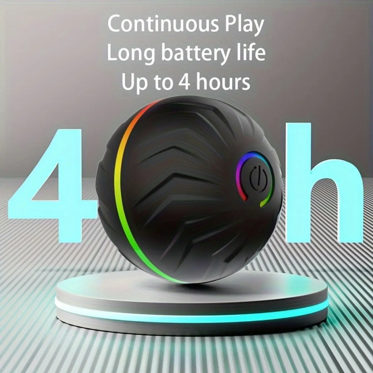 Smart dog toy, featuring random rolling and jumping functions, equipped with dazzling lights, suitable for various environments, including: wooden floors, tile floors, lawns, and carpets Smart dog toy, featuring random rolling and jumping functions, equipped with dazzling lights, suitable for various environments, including: wooden floors, tile floors, lawns, and carpets