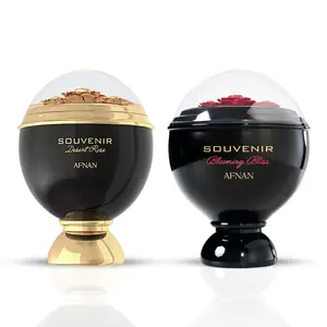 Souvenir Blooming Bliss & Souvenir Desert Rose Eau de Parfum Sprays 100ml (3.4 oz) by Afnan (Bundle)