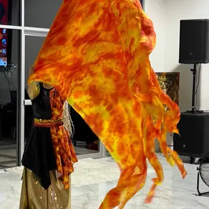 Pair of Flexi Rod Consuming Fire Flags