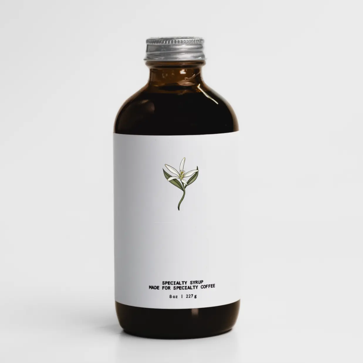 VANILLA - Specialty Syrup by Pax and Beneficia (8oz) Sugar Natural