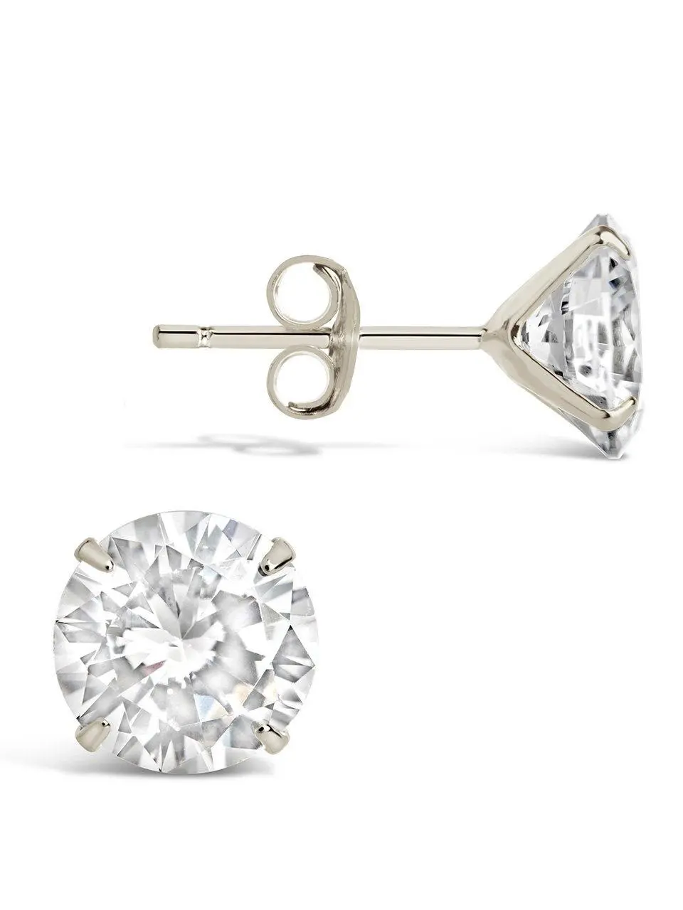Sterling Silver Everyday Essential CZ Studs Sterling Silver Everyday Essential CZ Studs