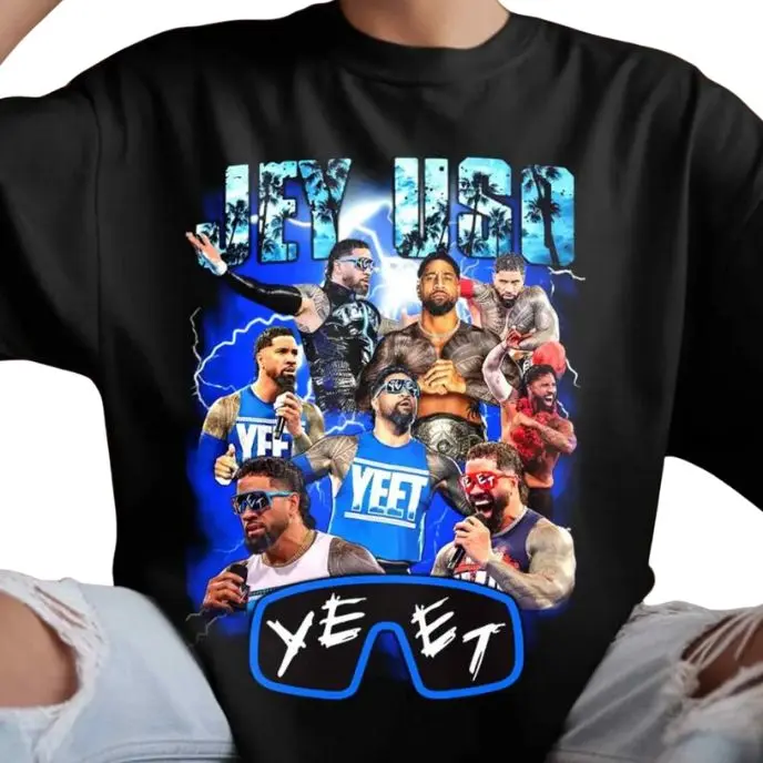 Unisex Jey Uso Shirt, Fashion Cotton, Full Sizes, For Men, For Women