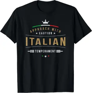100% Cotton Italian Quote Funny Italy Pun Men Women T-Shirt
