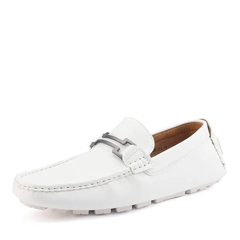 BRUNO MARC Men's Horsebit Slip-On No-Tie Loafers - Black Round Toe Flats, Comfortable Everyday Dress Footwear BRUNO MARC Men's Horsebit Slip-On No-Tie Loafers - Black Round Toe Flats, Comfortable Everyday Dress Footwear