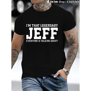 Jeff Personal Name First Name Funny Jeff T-Shirt,Unisex,Made in USA