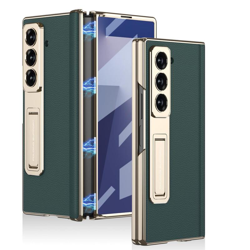 Compatible with Z Fold7 bracket hinge Business shockproof phone case-HN227-1