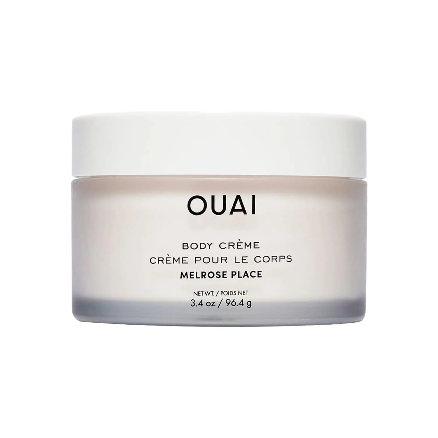 OUAI Body Cream Travel Size, Melrose Place - Hydrating Whipped Body Cream with Cupuaçu Butter, Coconut Oil & Squalane - Softens Skin and Delivers Healthy-Looking Glow - Sulfate Free Skin Care (3.4 Oz)