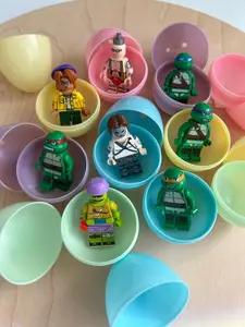 Green Turtles Easter Eggs, Candy Alternative Easter Eggs, Turtles Fan, Non-Candy Easter, No Candy Easter Basket Filler, Green Turtles Easter