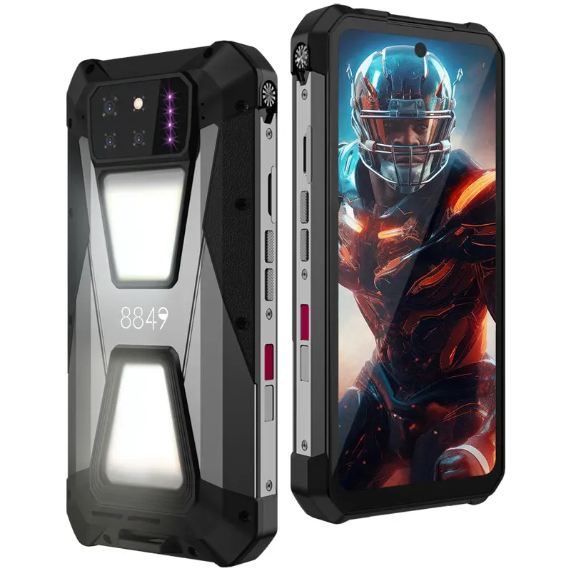 8849 Tank 3S with Projector Rugged Phone 5G 16GB 512GB 5G Dimensity 8200 Smartphone 64MP Night Vision Camera Card Android Phone Mobile Basic Bluetooth