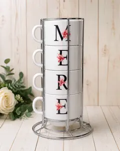 Tazas apilables