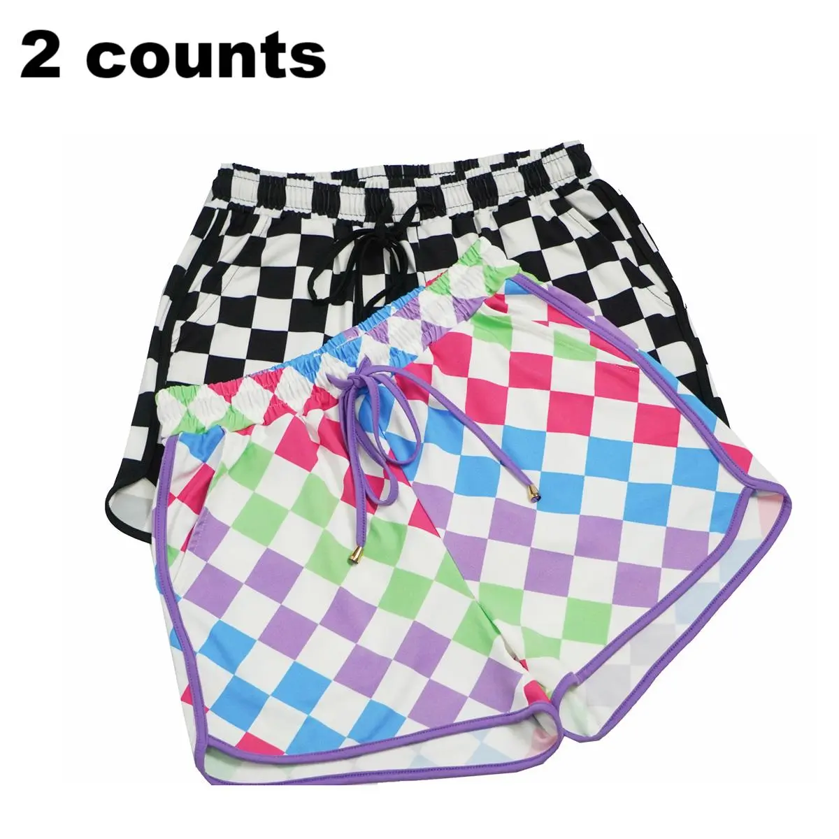 Black and Multicolour