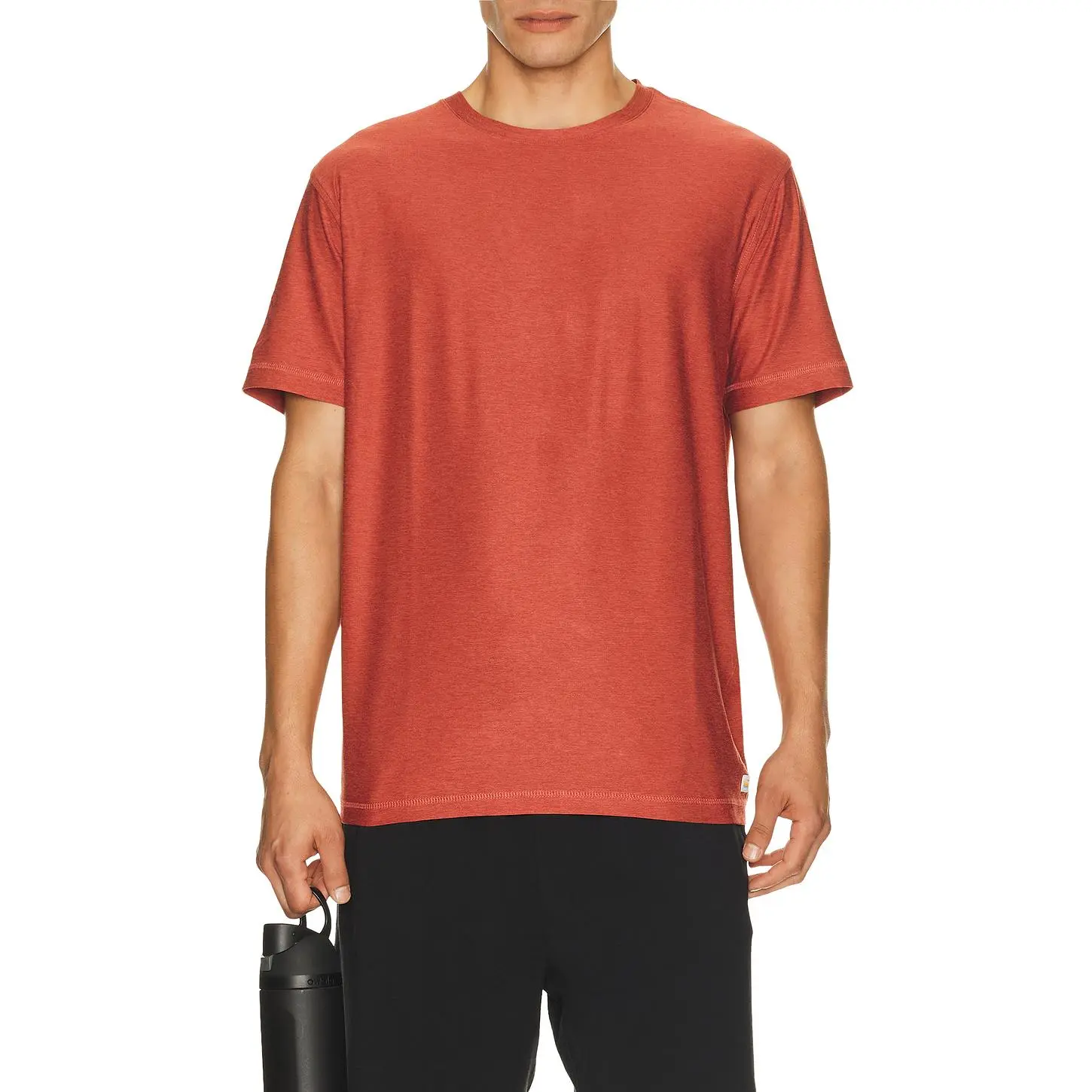 Vuori Strato Tech Tee in Fire Heather
