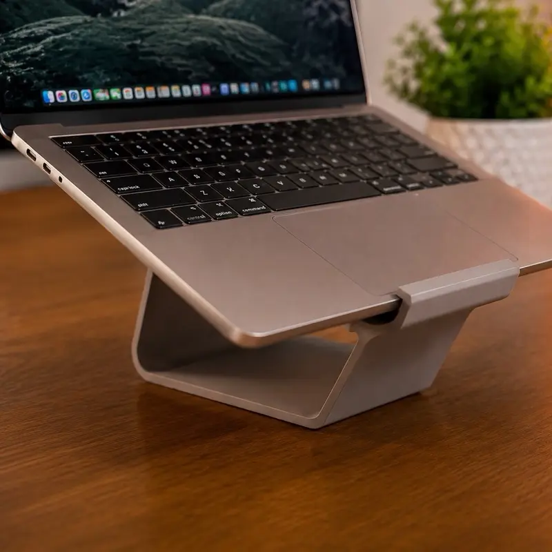 Laptop Impossible Stand – Ergonomic Portable Laptop Riser | 3D Printed Desk Stand
