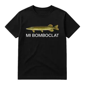 Funny MI BOMBOCLAT T-Shirt for Daily Wear Street Fashion Breathable Unisex Crew Neck Shortsleeve Top with Playful Message Soft Style Minimalist Women'swear Casual Streetwear Summer Everyday Tshirt Crewneck Womenswear Travel Together Graphic T-Shirt