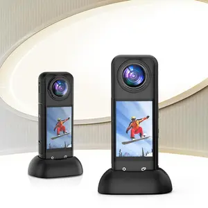 Silicone Body Protective Cover & Base for Insta360 X5, Soft Silicone Material Camera Protective Cover, All-round Intimate Protective Cover, Smartphone