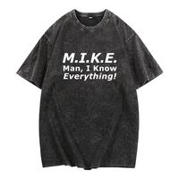 Washed T-shirt-black