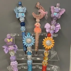 Live claim only- Fancy Beaded Rhinestone Pens