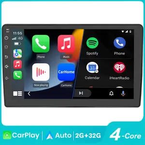 Car Stereo for GMC Chevy Silverado 2007-2013 touch screen has Android Auto Wireless Carplay, Bluetooth WIFI supports GPS Navigation