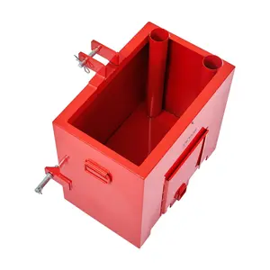 VEVOR Ballast Box 3 Point Category 1 Tractor, 800lbs Capacity Hitch Ballast Box, for 2'' Hitch Receiver, Tractor Ballast Box with 5cu.ft Volume, Heavy-duty Steel, Red