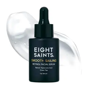 Eight Saints Skincare Smooth Sailing Retinol Serum 30ml - Retinol Face Serum with Hyaluronic Acid Green Tea & Vitamin E for Fine Lines Wrinkles Dark Spots Uneven Texture & Glowing Skin