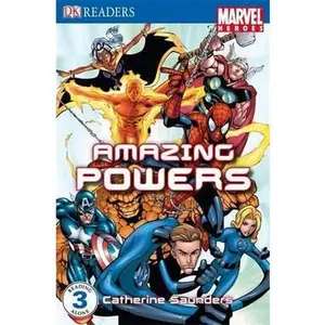 USED-Marvel Heroes Amazing Powers (DK Readers Level 3) by Catherine Saunders (Paperback)