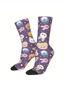 SKZ Men's Printed Long Socks