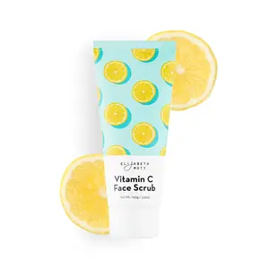 Elizabeth Mott Sunflower Vitamin C Face Scrub | Gentle, Nourishing Brightening Exfoliator for Radiant Skin, Reduces Hyperpigmentation, Smooths Texture, Aids Skin Repair, Vegan & Cruelty-Free (100g)