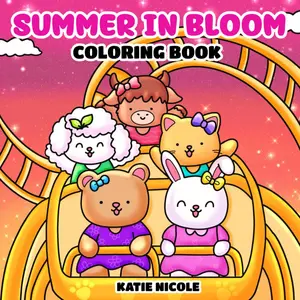 Summer In Bloom: Coloring Book (Bloom Series)
