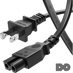 Sewing Machine Power Cord, 6FT AC Power Cable Compatible with Most Sewing Machines cs6000i