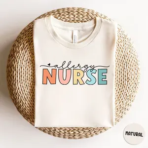 Allergy Nurse Shirt Allergy Nurse Gift Phlebotomist Nurse Shirt Medical Technologist Shirt Gift For Phleb Anesthesist Phlebotomy Tee R801AllerNurse