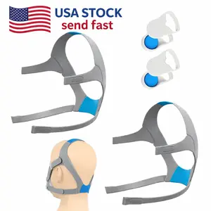 AirFit F20 Headgear 2 Packs Replacement Mask Strap with Magnetic Clips Compatible with F20 Full-face USA Stock Fast Shipping