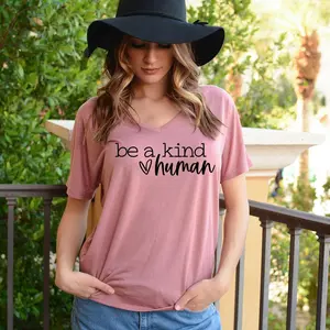 Be A Kind Human BLACK Screen Print