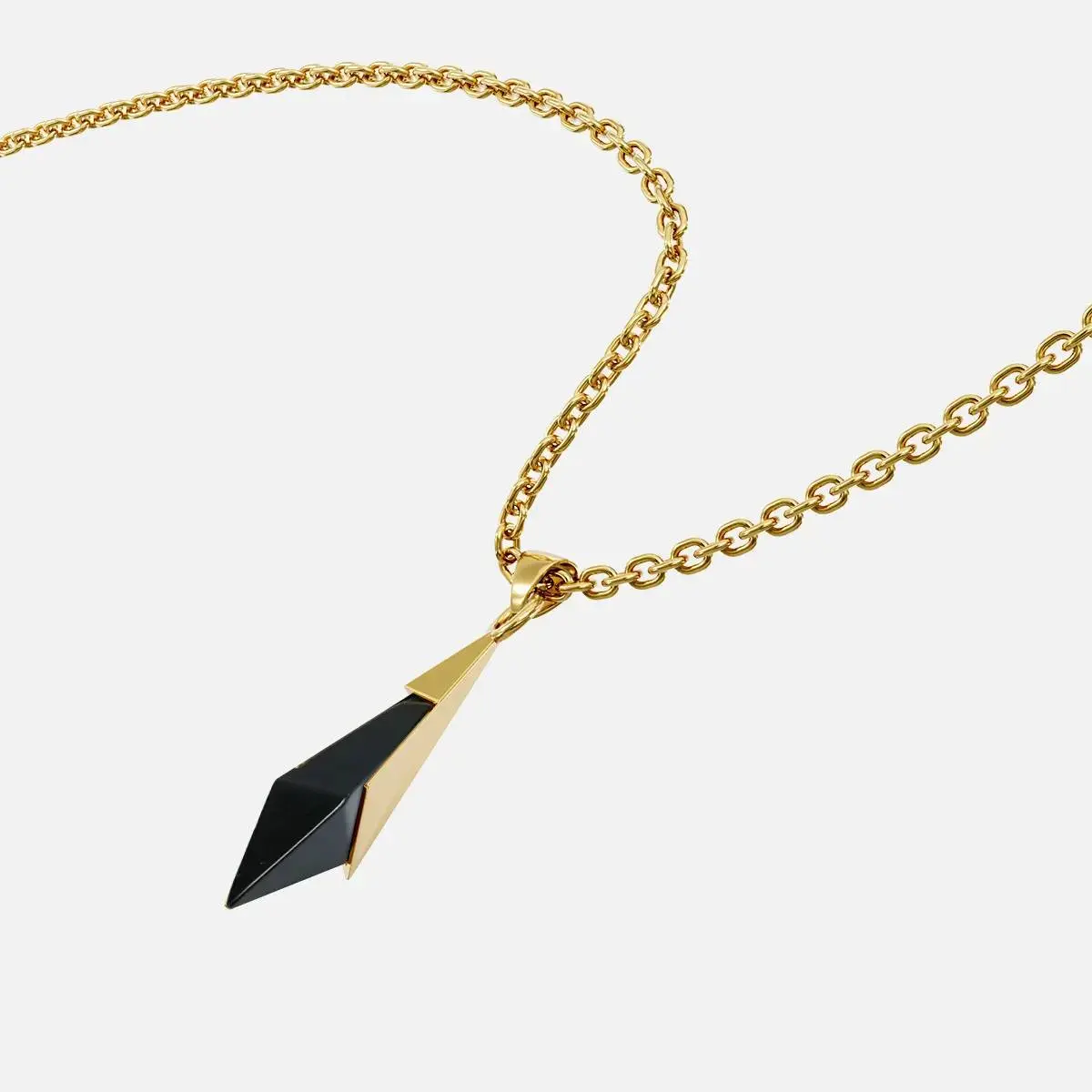 316L Stainless steel PRISM APEX NECKLACE