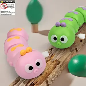Cute Caterpillar Wind-Up Toy, Interactive Walking Fun, Perfect Gift for Kids' Birthdays & Holidays, Educational Toddler Toy
