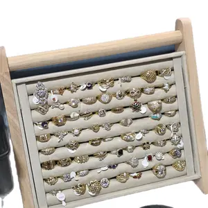 anillos de 14k oro laminado