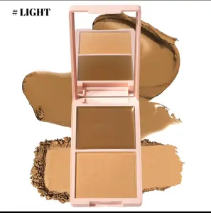 Light- Cream & Powder Bronzer Duo