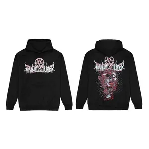 [Sale Up To 40%] 2 Side Barbwire Hoodie Thy Art Is Murder Band Merch Dark Graphic Streetwear Unisex