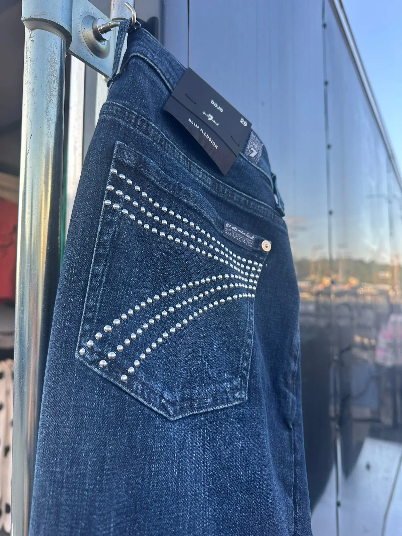 *FINAL SALE* 7 FOR ALL MANKIND DOJO JEANS  - 1BR