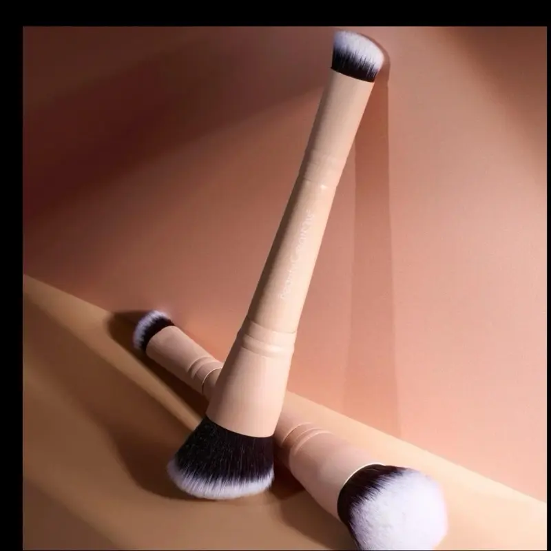 Beauty Creations Snatch and Sculpt Brush - Dual Ended Brush for Powder, Cream, or Liquid Application with Precision and Bluffing Features