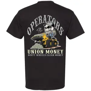 Heavy Equipment Operator T-shirt | Union Operator T-shirt | Proud Operator T-shirt | Mens T-shirt | Construction Shirt | Blue Collar Tee |