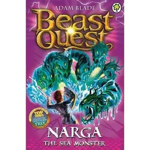 USED-Narga the Sea Monster: Series 3 Book 3 (Beast Quest) by Adam Blade (Paperback)