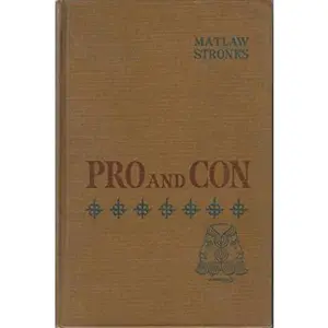 USED-Pro And Con by Myron And James B. Stronks Matlaw (Hardcover)