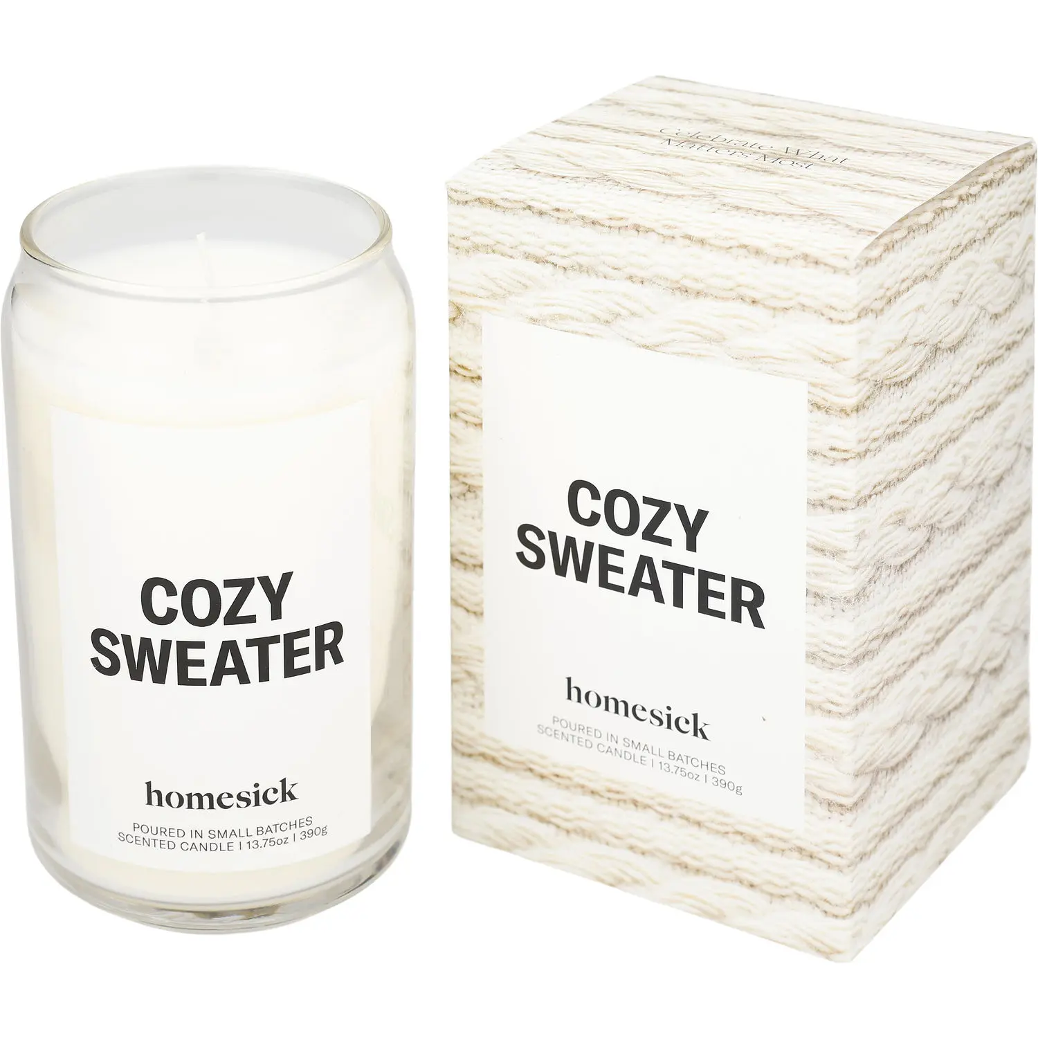 Homesick Cozy Sweater By Homesick Scented Candle For Unisex