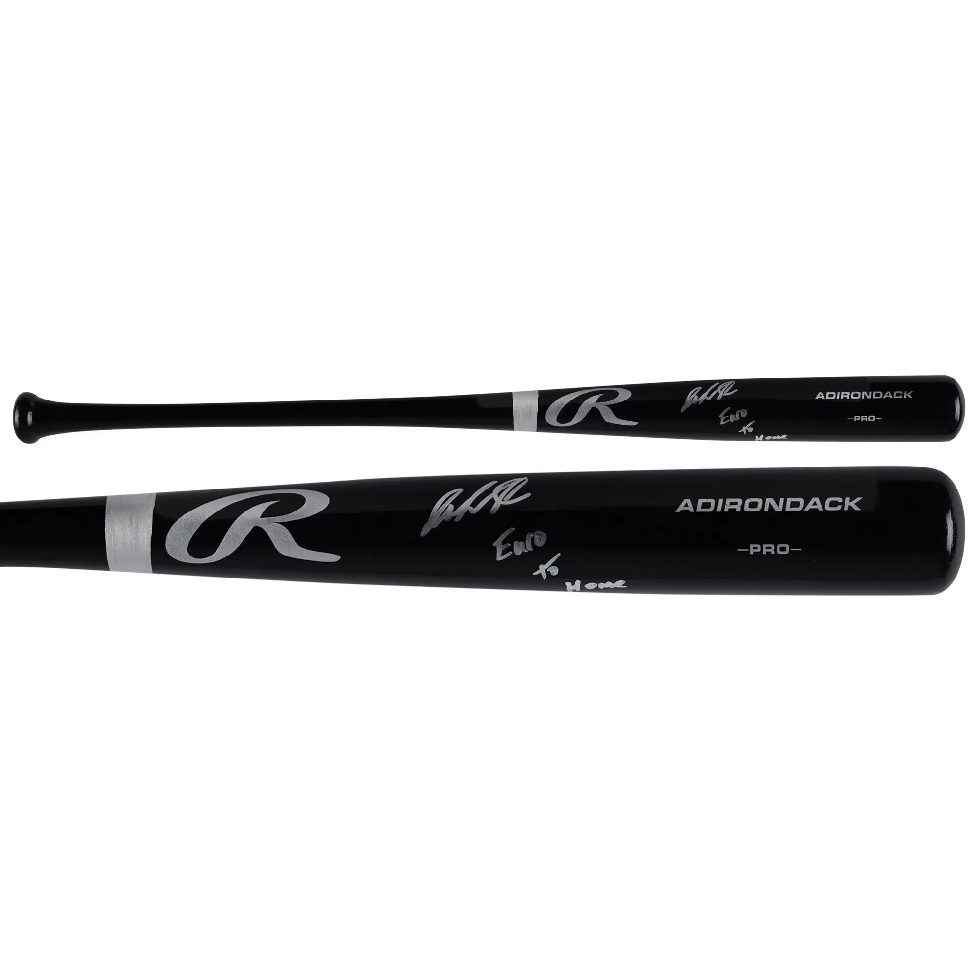 Jazz Chisholm Jr. New York Yankees Autographed Black Rawlings Pro Bat with "Euro to Home" Inscription - Fanatics Authentic Certified