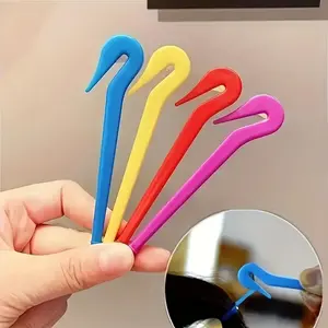 10pcs Disposable Hair Band Remover, Portable Hair Band Scissors, No Damage Hair Cutting Tool, Hairstyle Design Accessories (random Colors)