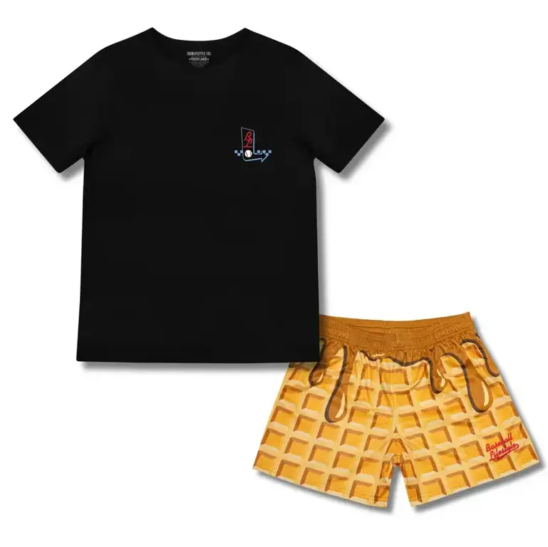 Baseball Lifestyle 101 - Batter Up Set | Youth & Adult Tee & Mesh Shorts