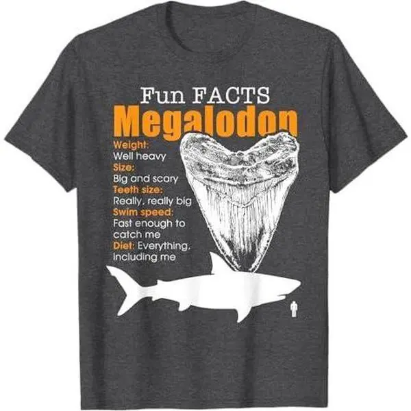 Megalodon t-shirt, great gift for shark enthusiasts T-Shirt